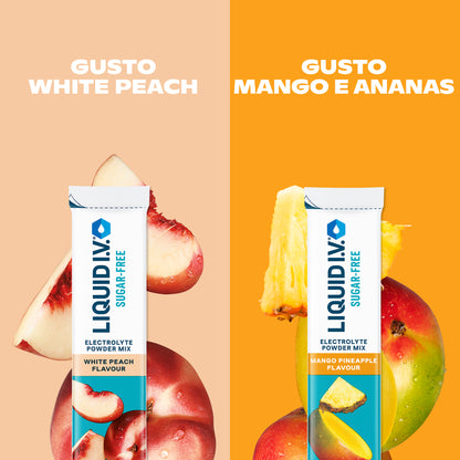 Liquid I.V.® Sugar-Free - Mango e Ananas 16PK