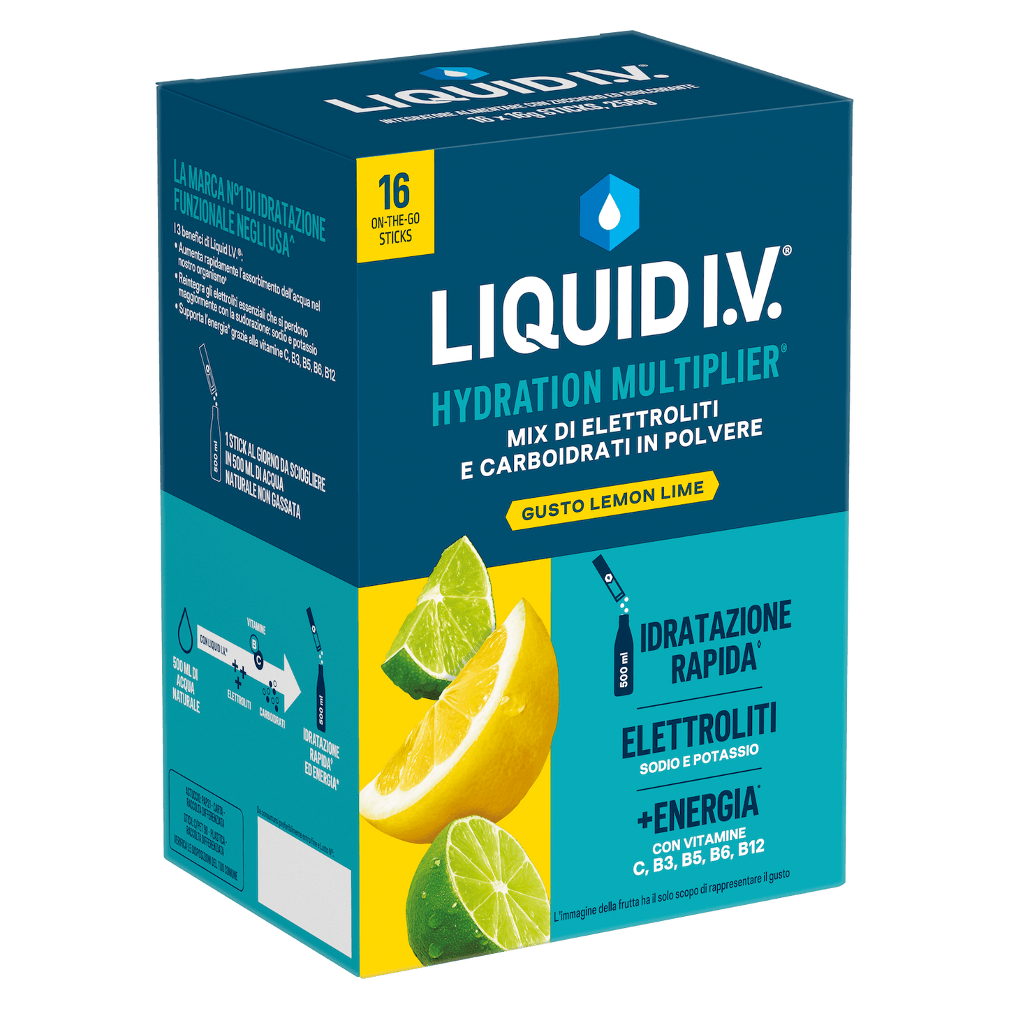 Liquid I.V.® Hydration Multiplier® - Lemon Lime 16PK
