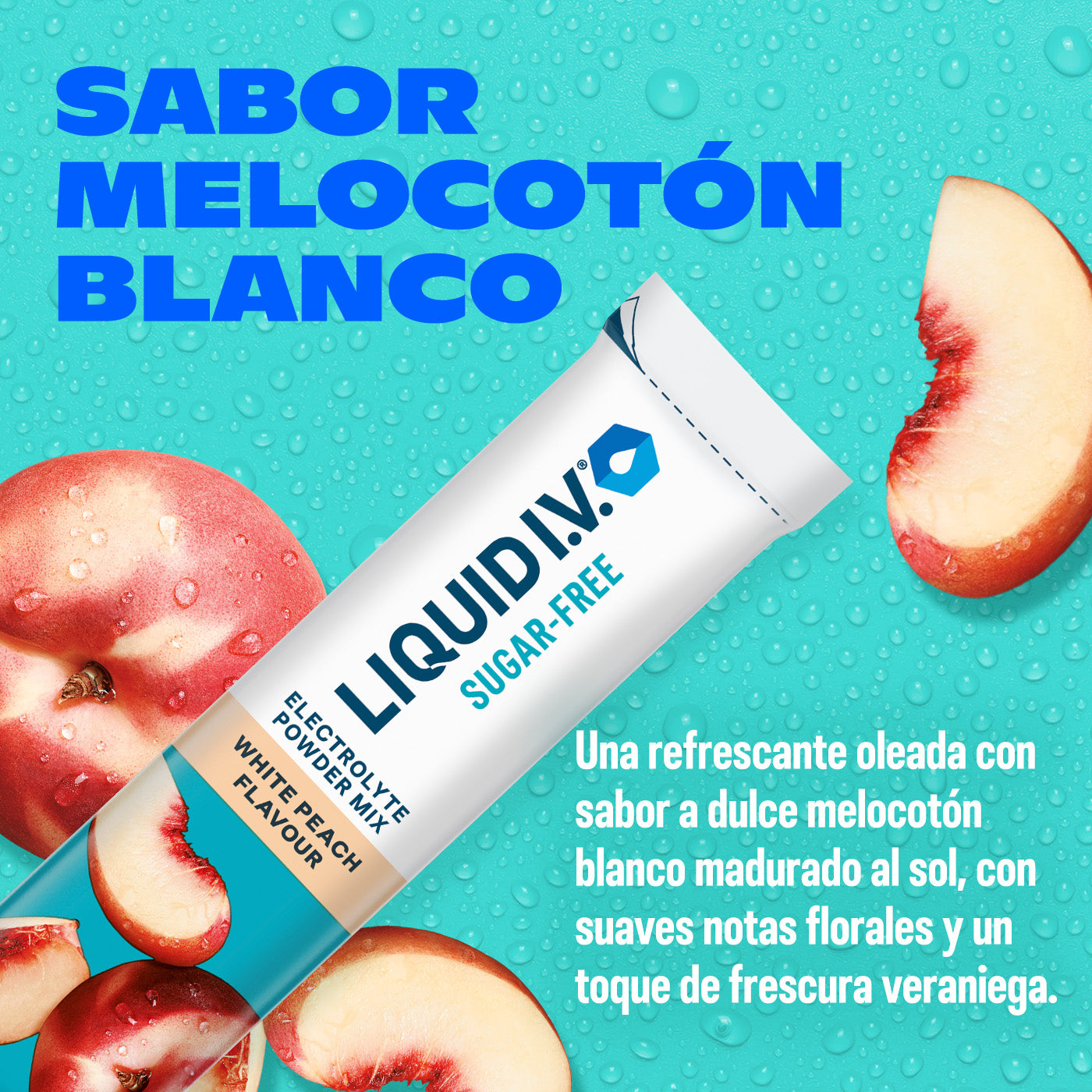 Liquid I.V.® Sugar-Free ES - White Peach 24PK